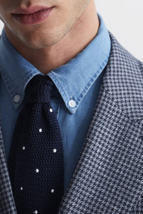 MONUMENT-DB DOUBLE BREASTED COAT BLUE 5