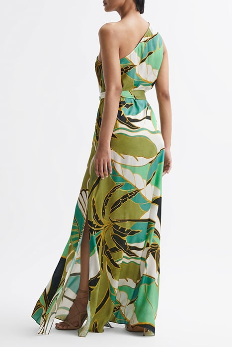 TINA-JUNGLE MAXI DRESS GREEN 2