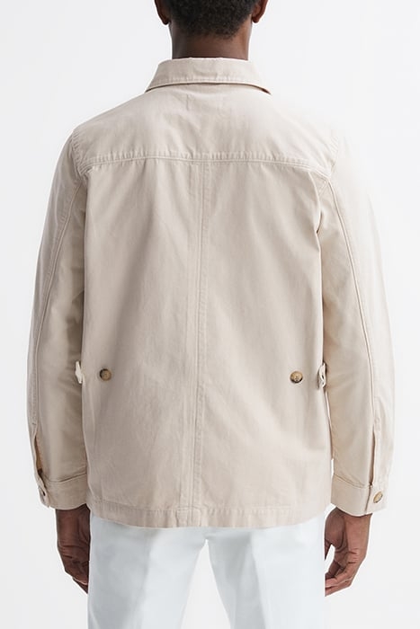 NORMANBY-LS BUTTON THROUG ECRU 2