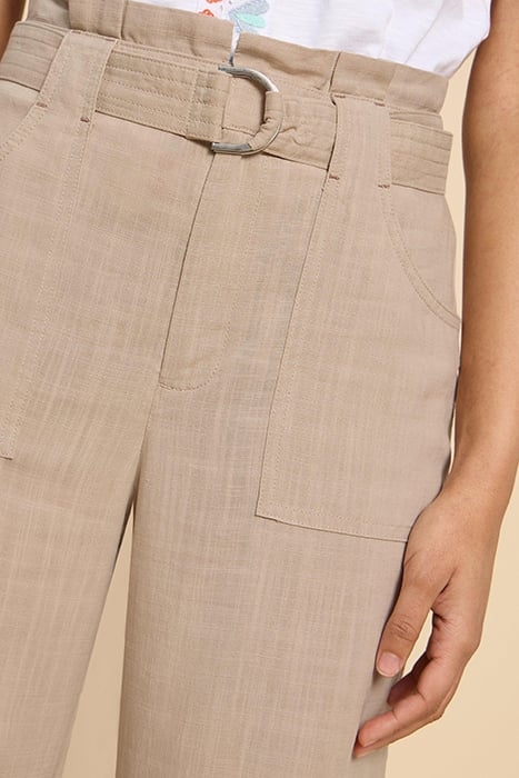 TEAKIE TENCEL LINEN TROUSER LIGHT NATURAL 3