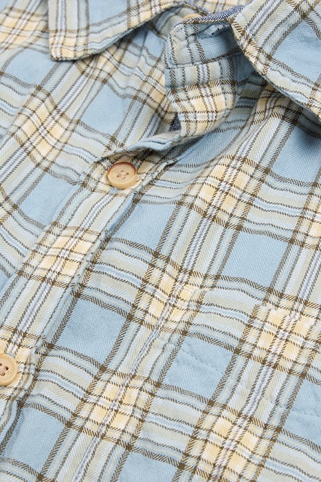 MADRAS CHECK SHIRT BLUE 4