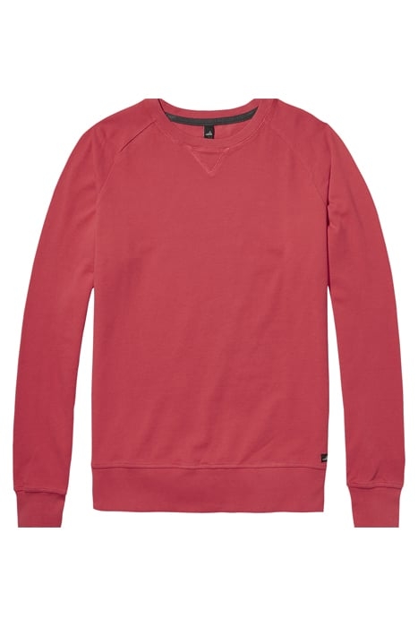 ROWE | PIQUÉ SWEATER SUNSET RED 1