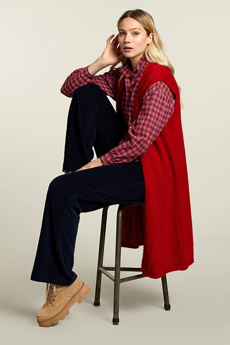 MULTI CHECKED BLOUSE 4