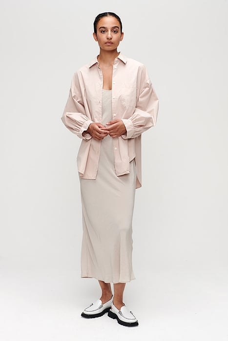 ROME SLIPDRESS CHALK 3