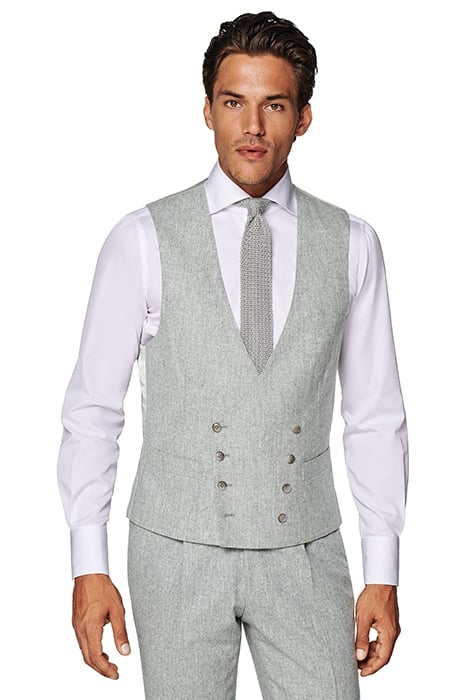LIGHT GREY WAISTCOAT 1