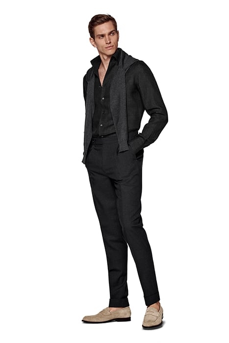 DARK GREY SLIM FIT SHIRT 5