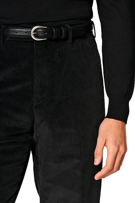 BLACK STRAIGHT LEG TROUSERS 6