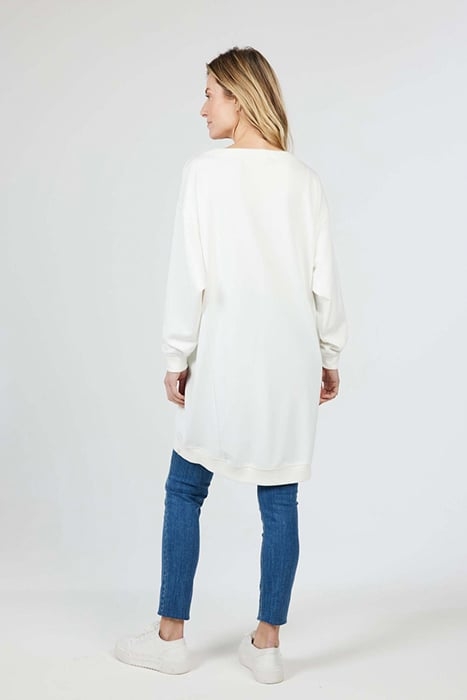 SWEAT DRESS LOU OFFWHITE 3