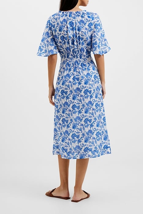 COSETTE SMOCK WAIST DRESS BLUE 3