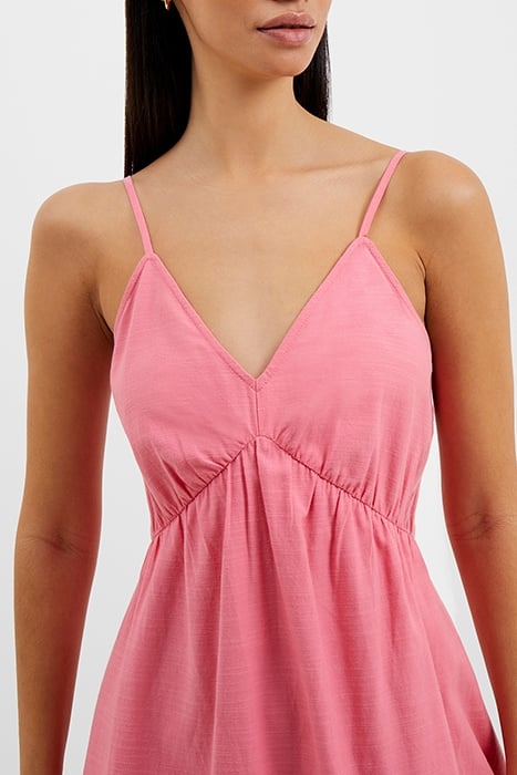 ALANIA LYOCELL BLEND SUN DRESS RED 5