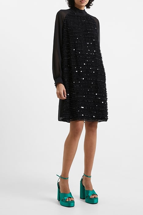 CARINA EMBELLISHED DRESS BLACK 1
