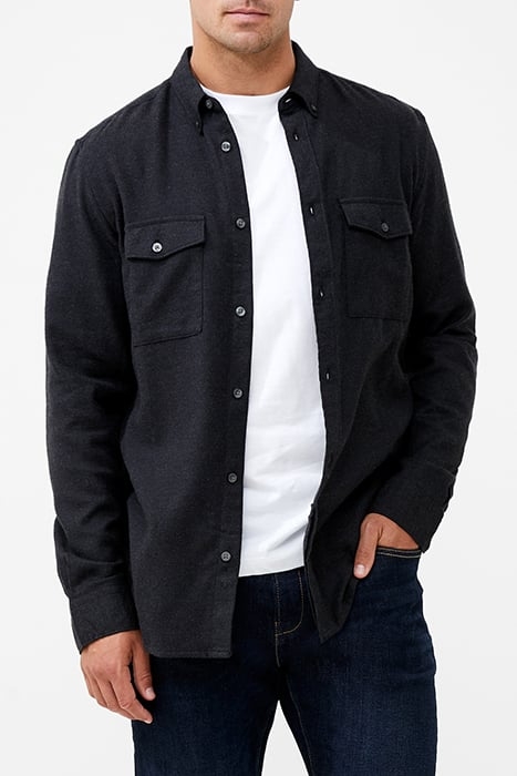 2 POCKET FLANNEL LS MR BLACK 4