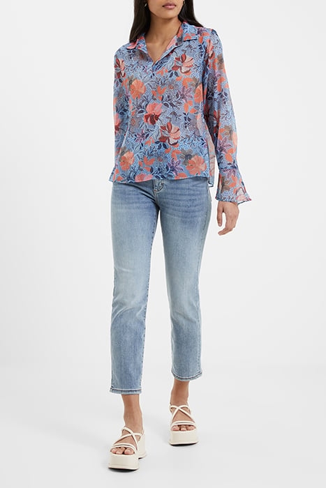 ADALINA HALLIE L/S POPOVER BLUE 2