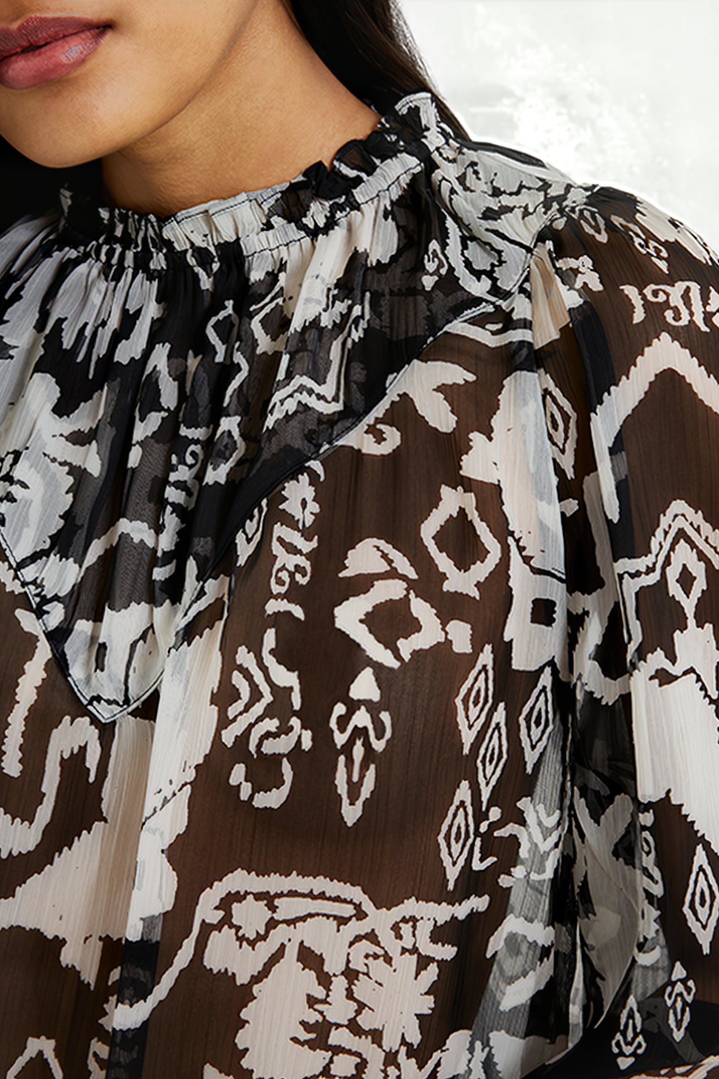 DEON HALLIE HIGH NK POPOVER BLACK 5