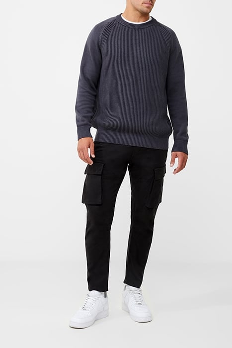 RIB JUMPER BLACK 2