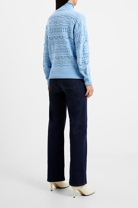 LINNEY STITCH LS HIGH NK JUMPR BLUE 3