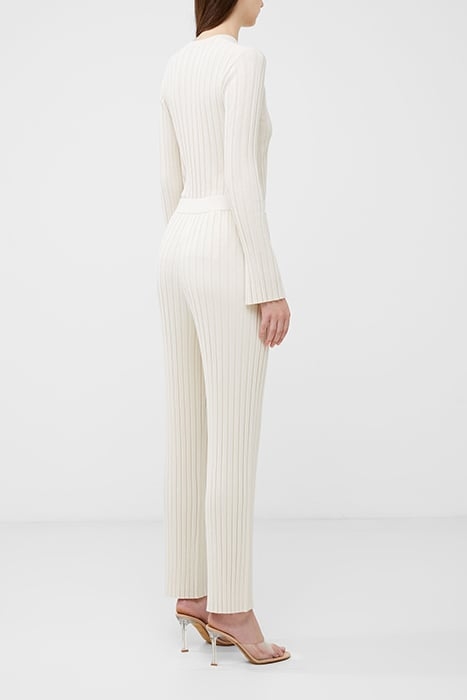 MINAR PLEATED TROUSER WHITE 6