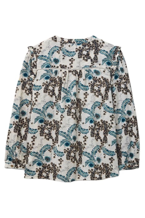 FLORINE SHIRT NATURAL MULTI 5