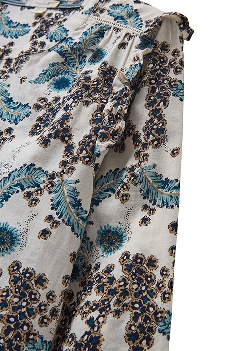 FLORINE SHIRT NATURAL MULTI 7