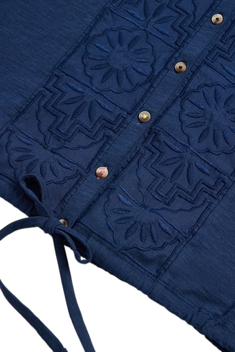 TULIP JERSEY SLEEVELE SHIRT FRENCH NAVY 3