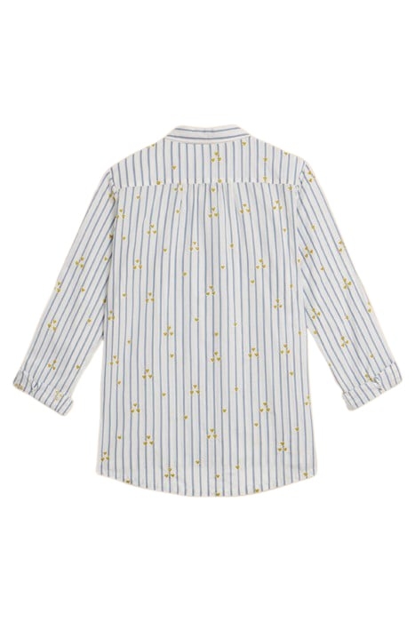 SOPHIE HEART EMBROIDERED SHIRT IVORY MULTI 3