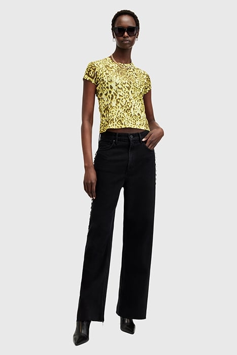 ELLIE MESH TEE TERESA LIME GREEN 3