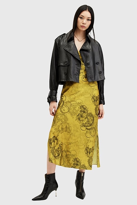 TIANA DRESS HELENA GOLD YELLOW 5