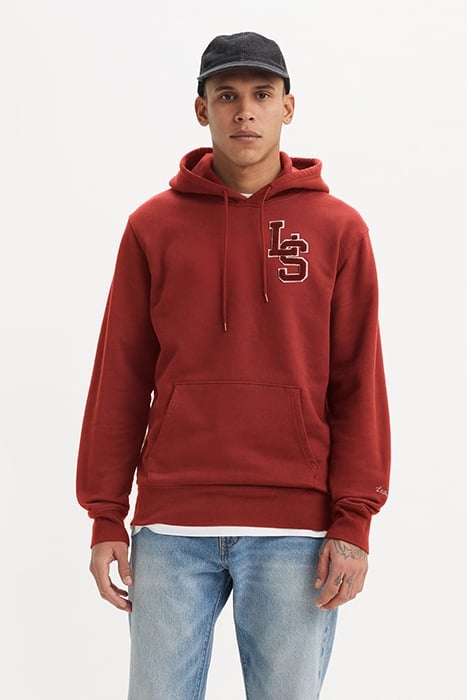 STANDARD HOODIE RED 4