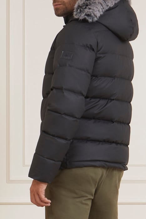 REAL DOWN PUFFER JAC JET WINTER JACKET BLACK 2