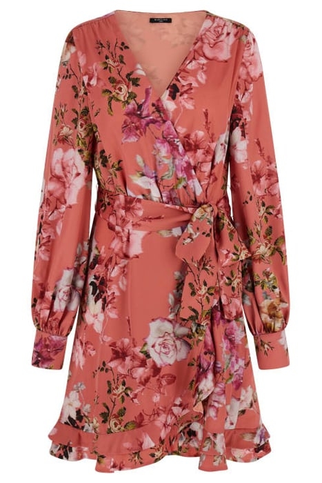 ERIKA DRESS ETHEREAL ROSES PINK 1