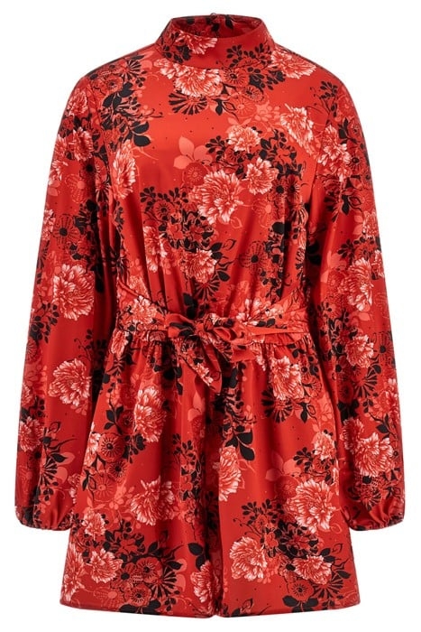 LS JESSICA MOCK NK ROMPER CALL ME CHERRY PRINT 4