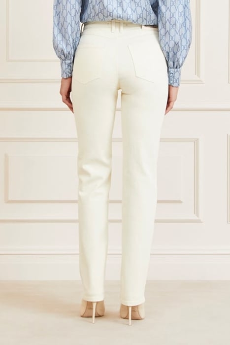 STRAIGHT LETIZIA WHI PALE PEARL MULTI 2