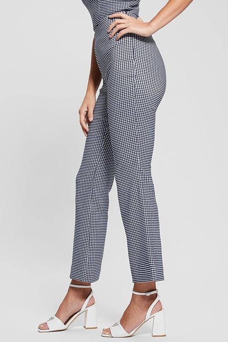 NEW ORNELLA PANT BLUE CAVE AND WHITE 6