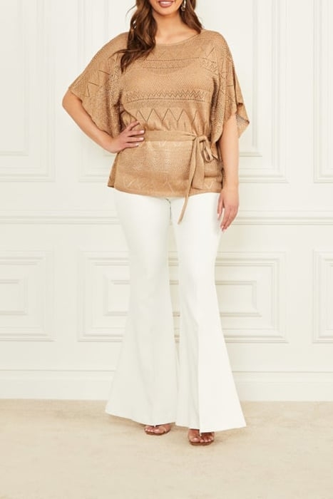 HYDRA TOP KIMONO SWT KHAKI TAN 3