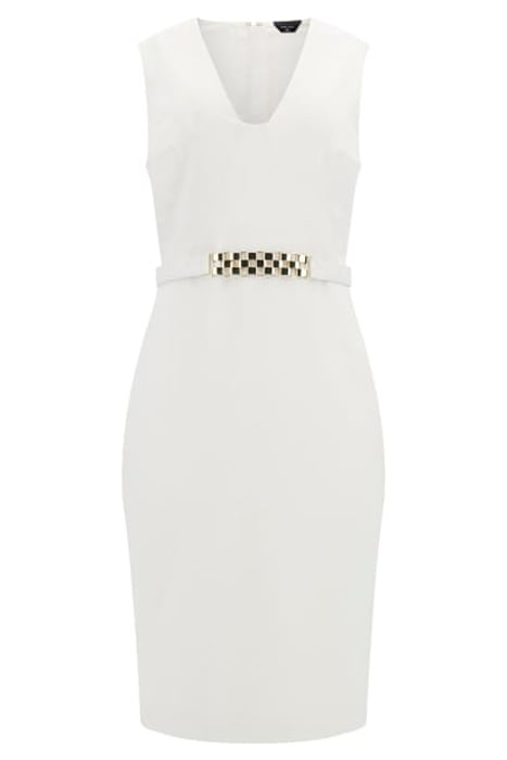 DALLAS DRESS PALE PEARL 4
