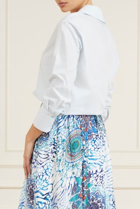 LISA SHIRT POPELINE BUTTON-DOWN HELIUM 2