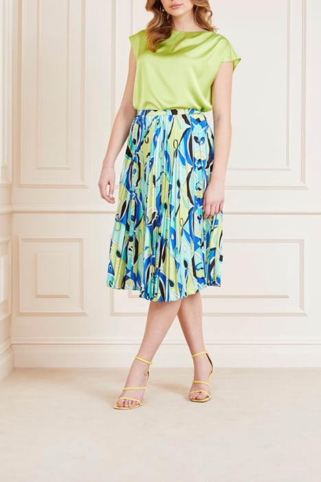 GRACE TOP SPRINTG BLOUSE LEAF 3