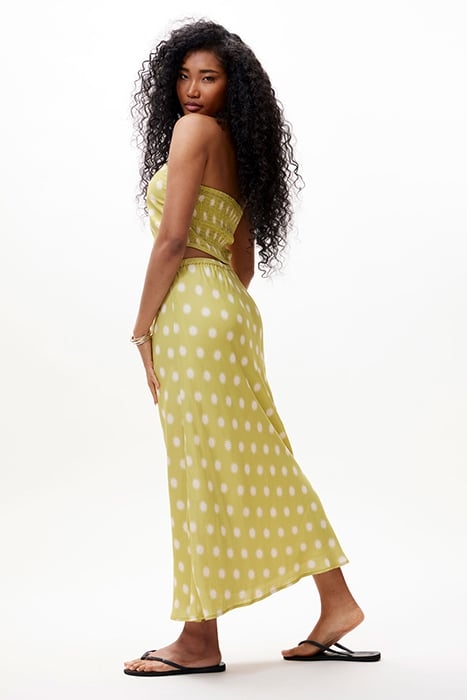 SCARF SMOCK TOP PALM 3