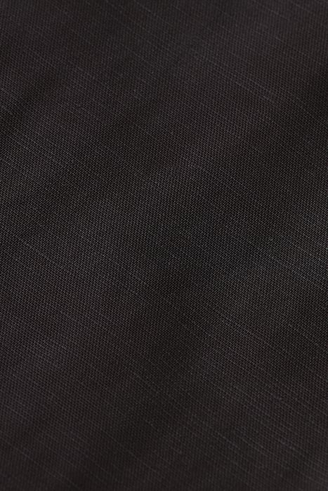 LOWRY - MID RISE SLIM LEG DRAPEY PANTS CHARCOAL 7