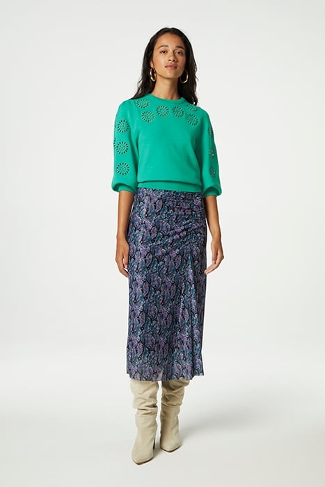 JESSY MIDI SKIRT ANTRA/POPPY PURPLE 1