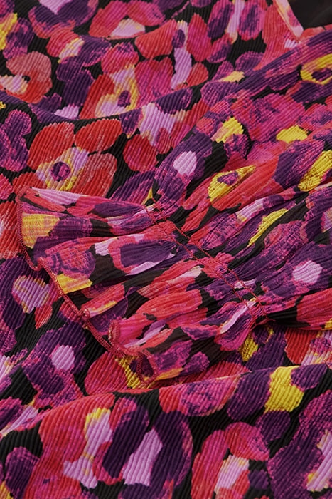 PAULETTA TOP SUNSET ORANGE/BLACK 5