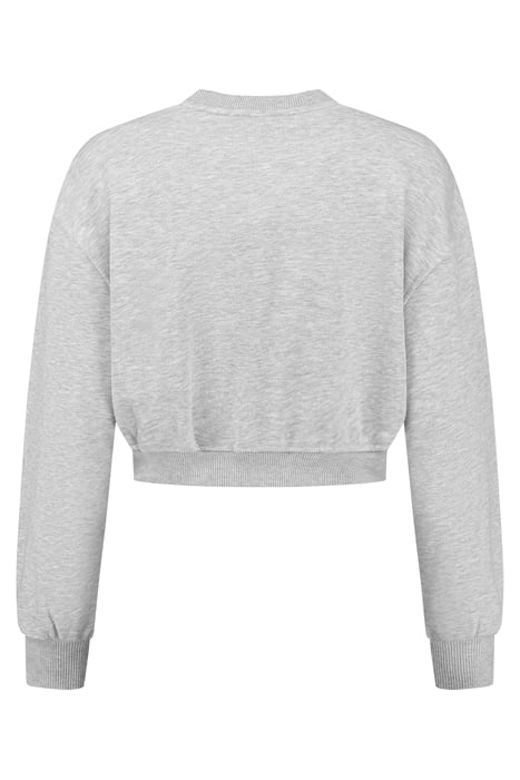 AMES SWEATSHIRT LIGHT GREY MELANGE 2
