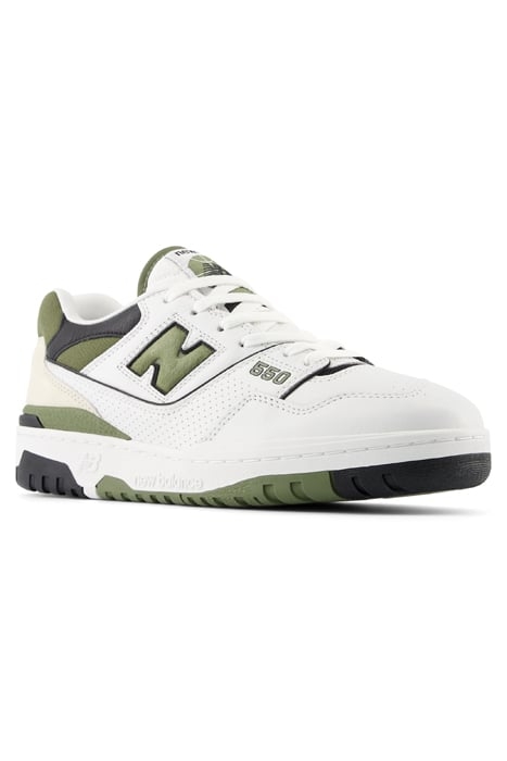 BB550DOB SNEAKERS IN WHITE & GREEN 2