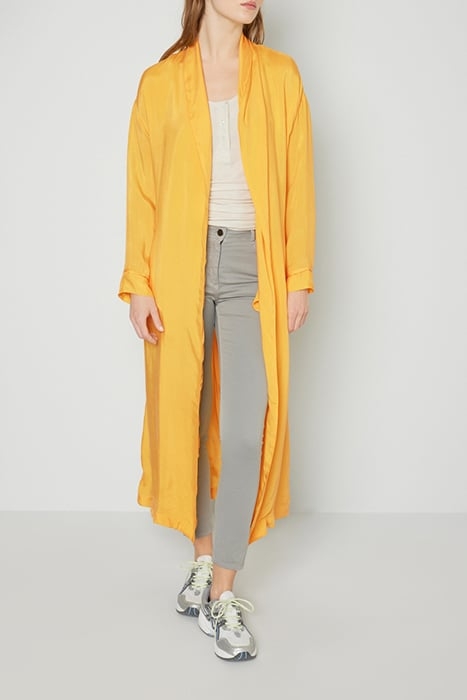 SHAWL COLLAR LONG SLEEVE JACKET LIMONCELLO 1