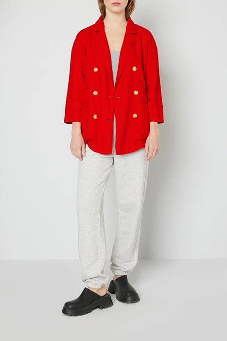 7/8 SLEEVES STRAIGHT BLAZER PIMENT 3