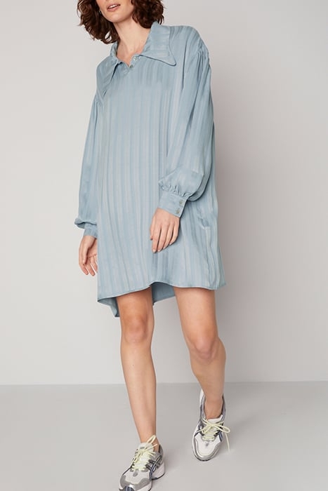 LS SHORT A DRESS BLEU CIEL 3