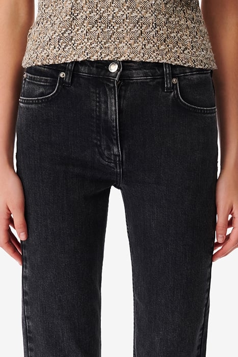 LOTTI FLARED IN SMOKE GREY 4