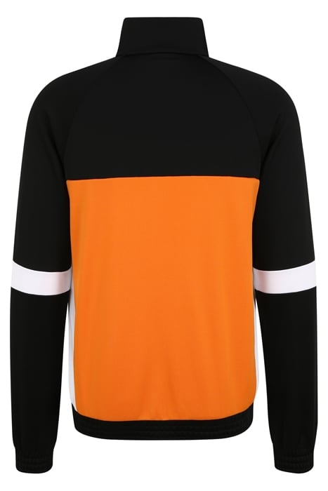 DASH TRACK JACKET BLACK-RUSSET ORANGE-BRIGHT WHITE 2