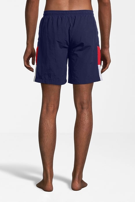 SCIACCA SWIM SHORTS MEDIEVAL BLUE-TRUE RED-BRIGHT WHITE 2