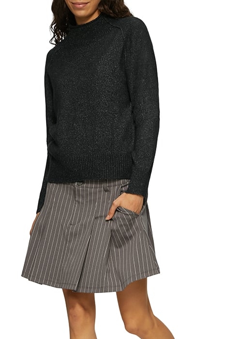 S.OLIVER-QS PULLOVER GREY/BLACK 4